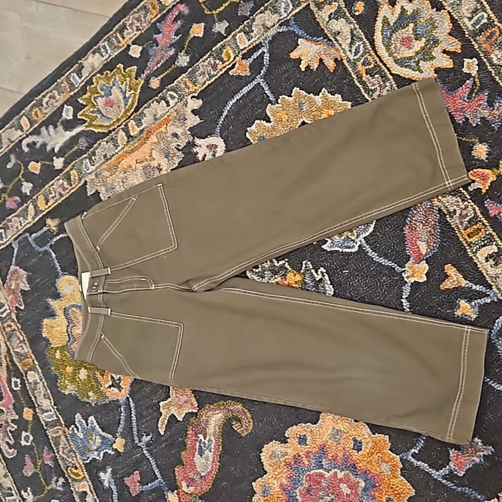 Vans | Army Green Pants | Size 26